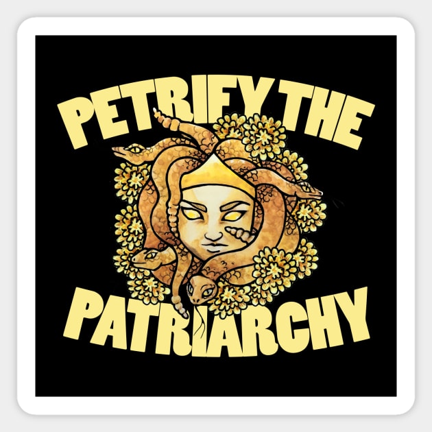 Petrify the Patriarchy Sticker by bubbsnugg